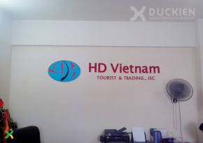 Backdrop công ty HD Việt Nam