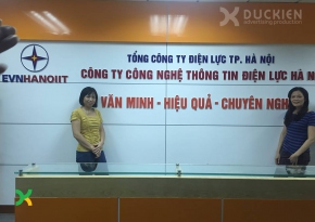 Backdrop EVN Hà Nội