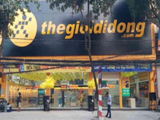 Biển quảng cáo alu của Thế Giới Di Động