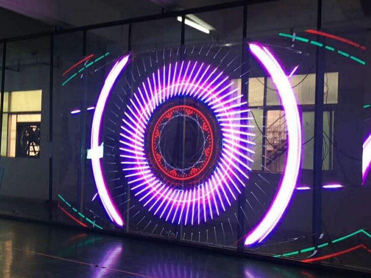 Màn hình LED trong suốt